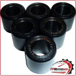 KIT 6 RULLI MASSETTE SCOOTER PER 25X22 28,5G BEVERLY 500 02>04 X9 EVO VARIATORE
