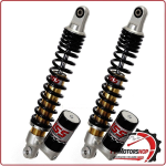 COPPIA AMMORTIZZATORE YSS A GAS PER SCOOTER CON SERBATOIO APRILIA SPORTCITY