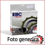 KIT DISCHI FRIZIONE MOTO PER KAWASAKI ZX 6R 07>16 EBC SRK101 IN KEVLAR