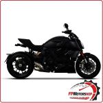 ATTACCO BORSE LATERALI BAGAGLIO MOTO RIGIDE PER DUCATI DIAVEL 1260 19>21 SHAD