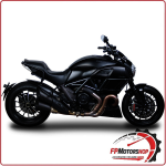 ATTACCO BORSE LATERALI BAGAGLIO MOTO RIGIDE PER DUCATI DIAVEL 1200 12>18 SHAD