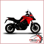 ATTACCO BORSE LATERALI BAGAGLIO MOTO RIGIDE PER DUCATI MULTISTRADA 1260 18>21