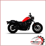 ATTACCO BORSE LATERALI BAGAGLIO MOTO RIGIDE PER HONDA REBEL 500 17>22 SHAD