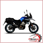 ATTACCO BORSE LATERALI BAGAGLIO MOTO RIGIDE PER MALAGUTI DUNE 125 18>23 SHAD