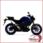 ATTACCO BORSE LATERALI BAGAGLIO MOTO RIGIDE PER YAMAHA MT-03 321 21-23 SHAD