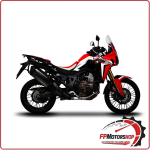 ATTACCO BORSE LATERALI BAGAGLIO MOTO RIGIDE PER HONDA AFRICA TWIN 1000 16>19