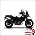 ATTACCO BORSE LATERALI BAGAGLIO MOTO RIGIDE PER SUZUKI DL V-STROM 650 17-22 SHAD