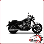 ATTACCO BORSE LATERALI BAGAGLIO MOTO RIGIDE PER ROYAL ENFIELD SUPER METEOR 650