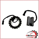 KIT STATORE MAGNETE REGOLATORE PER HIPOWER HARLEY SERIE XL SPORTSTER 94-03