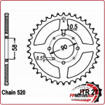 CORONA TRASMISSIONE PER MOTO HONDA JT 273 Z44 JTR273.44 44 DENTI 520
