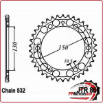 CORONA PER MOTO JT 866 Z39 JTR866.39 39 DENTI PASSO 532 YAMAHA YZF 750 SP 93-97