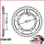 CORONA TRASMISSIONE PER MOTO JT1792 Z45 JTR1792.45 45 DENTI 525 SUZUKI GSX-R 600
