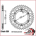CORONA TRASMISSIONE PER MOTO ALLUMINIO JTA 210 Z53 JTA210.53 53 DENTI HONDA CRF