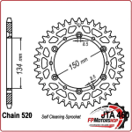CORONA TRASMISSIONE PER MOTO ALLUMINIO JTA460 Z50 JTA460.50 50 DENTI KAWASAKI KX