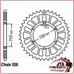 CORONA TRASMISSIONE PER MOTO ALLUMINIO JTA 486 Z46 JTA486.46 46 DENTI KAWASAKI