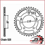 CORONA TRASMISSIONE PER MOTO JT 807 Z48 ZBK NERO JTR807.48ZBK SUZUKI GSF BANDIT