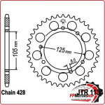 CORONA TRASMISSIONE PER MOTO JT1134 Z50 ZBK NERO JTR1134.50ZBK 50 DENTI MALAGUTI