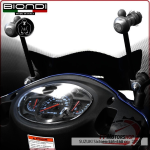 KIT ATTACCHI PARABREZZA SCOOTER PER SUZUKI SIXTEEN 125/150 BIONDI 8500628 08>