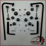 KIT ATTACCHI PARABREZZA SCOOTER PER YAMAHA CYGNUS X 125/150 BIONDI 8500715