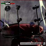 KIT ATTACCHI PARABREZZA SCOOTER PER PEUGEOT LOOXOR 50 125 BIONDI 8500764