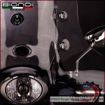 KIT ATTACCHI PARABREZZA SCOOTER PER KYMCO PEOPLE 50/125/150 00> BIONDI 8500784