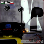 KIT ATTACCHI PARABREZZA SCOOTER PER GILERA TYPHOON STORM BIONDI 8500923 PIAGGIO
