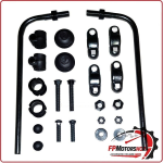 KIT ATTACCHI PARABREZZA SCOOTER PER BENELLI E3 50 90> PIAGGIO CIAO 67> SI 97>