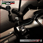 KIT ATTACCHI PARABREZZA SCOOTER PER HONDA VISION 110 17> BIONDI 8500983