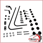 KIT ATTACCHI PARABREZZA SCOOTER PER KYMCO LIKE 18> BIONDI 8500984 125/150