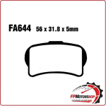 PASTIGLIE FRENI TT PER GASGAS TXT RACIN G 125/250/280 EBC FA644TT REPLICA/RACING