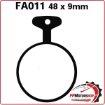PASTIGLIE PASTICCHE FRENO FRENI YAMAHA RD 250/400 EBC FA011 PER MOTO ON ROAD