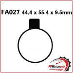 PASTIGLIE FRENI PER MOTO NORTON MK 73>75 ANTERIORE POSTERIORE EBC FA027 750/850