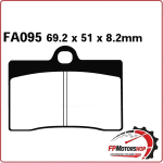 PASTIGLIE FRENI PER MOTO APRILIA HONDA FA095 DUCATI MONSTER 600/750/900 98> 748