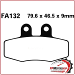PASTIGLIE FRENI PER MOTO KTM MAICO ANTERIORE/POSTERIORE EBC FA132 ORGANICA