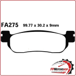 PASTIGLIE FRENI PER MOTO YAMAHA YZF R1 R6 POSTERIORE EBC FA275 ORGANICA