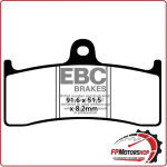 PASTIGLIE FRENI PER MOTO MV BRUTALE 750/910 F4 750/1000 ANTERIORE EBC FA424