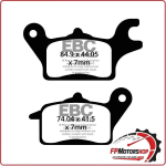 PASTIGLIE PASTICCHE FRENI PER KAWASAKI Z 125 PRO 16-20 HONDA SUPER CUB 18-20 EBC