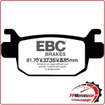 PASTIGLIE FRENI PER MOTO BENELLI LEONCINO/TRK /TNT300 EBC FA698 TRK 502 500