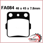 PASTIGLIE FRENO PER MOTO HONDA CR80 98> ANTERIORE EBC FA084R SINTERIZZATA