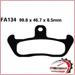 PASTIGLIE FRENO PER MOTO HUSQVARNA HUSABERG ANTERIORE EBC FA134R SINTERIZZATA