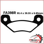 PASTIGLIE FRENO PER JOHN DEERE 04>05 TRATTORINO EBC FA398R GATOR HPX ALL