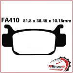 PASTIGLIE FRENO PER MOTO HONDA TRX 500/680 05>07 ANTERIORE EBC FA410R SINTER