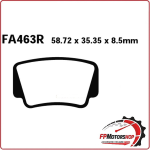PASTIGLIE FRENO PER MOTO KTM XC 450 QUAD EBC FA463R SX-F 450/505 09>11 450/525