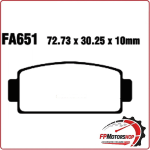 PASTIGLIE FRENO PER MOTO CFMOTO FORCE 500/550/600/800 EBC FA651R CF