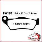 PASTIGLIE FRENO PER MOTO DUCATI MONSTER 620/695/800 ANT FA181HH SINTERIZZATA