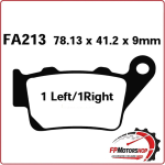 PASTIGLIE FRENO PER MOTO DUCATI MONSTER 797 YAMAHA MT10 BMW C400 EBC FA213HH