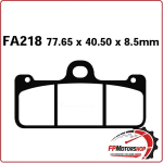 PASTIGLIE FRENO PER MOTO PINZA BREMBO RADIALE EBC FA218HH SINTERIZZATA