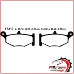 PASTIGLIE FRENO PER MOTO SUZUKI GSR600 06 GSX-R 600/750/1000 06-07 EBC FA419HH
