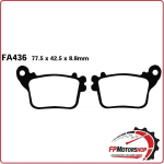 PASTIGLIE FRENO PER MOTO HONDA CBR 600 RR 07 HORNET POSTERIORE FA436HH SINTER