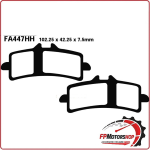 PASTIGLIE FRENO PER MOTO DUCATI 1098 07> APRILIA RSV4 ANTERIORE FA447HH